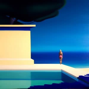 Le mystère de l'horizon - oeuvre unique et première